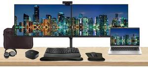 HP ProBook 445 G10 14" Ryzen 5, 8GB RAM, 256GB SSD, Bundle with 2 x EliteDisplay E27 27" Monitors, Dual Stand, USB-C Dock, MK670 Wireless Keyboard and Mouse, Gel Pad, Webcam, Headphones, Bag HP ProBook 445 G10 14" Ryzen 5, 8GB RAM, 256GB SSD, Bundle with 2 x EliteDisplay E27 27" Monitors, Dual Stand, USB-C Dock, MK670 Wireless Keyboard and Mouse, Gel Pad, Webcam, Headphones, Bag