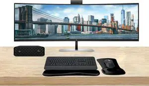 HP Workstation Bundle Z2 Mini G9 i7, 16GB RAM, 512GB SSD, Windows 11 Pro, 549pm 49" Curved DQHD Monitor and MK650 Wireless Keyboard & Mouse with Gel Mouse & Wrist Pad set HP Workstation Bundle Z2 Mini G9 i7, 16GB RAM, 512GB SSD, Windows 11 Pro, 549pm 49" Curved DQHD Monitor and MK650 Wireless Keyboard & Mouse with Gel Mouse & Wrist Pad set