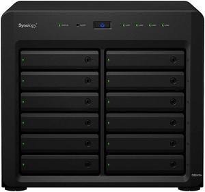 Synology DiskStation DS2419+ iSCSI NAS Server with Intel Atom 2.1GHz CPU, 16GB Memory, 48TB HDD Storage, DSM Operating System