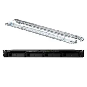Synology RackStation RS819 Compact Rack Mount NAS Server Bundle with Rail Kit, Realtek RTD1296 Quad-Core, 2GB DDR4 Synology SDRAM, 16TB SATA HDDs, Synology DSM Software Synology RackStation RS819 Compact Rack Mount NAS Server Bundle with Rail Kit, Realtek RTD1296 Quad-Core, 2GB DDR4 Synology SDRAM, 16TB SATA HDDs, Synology DSM Software