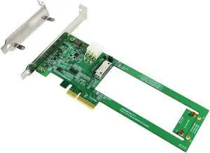 PCIe x4 Gen4 with ReDriver & Hotswap controllers for Gen-Z 1C AIC PCIe x4 Gen4 with ReDriver & Hotswap controllers for Gen-Z 1C AIC