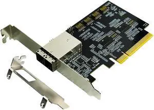 PCIe x8 Gen4 with ReDriver to SFF-8674 8x(Mini SAS HD), signals ESD protection PCIe x8 Gen4 with ReDriver to SFF-8674 8x(Mini SAS HD), signals ESD protection