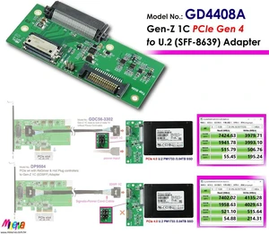 SFF-TA-1009, SFF-TA-1020 to U.2(SFF-8639) Adapter with Hot Swap Power Protection SFF-TA-1009, SFF-TA-1020 to U.2(SFF-8639) Adapter with Hot Swap Power Protection