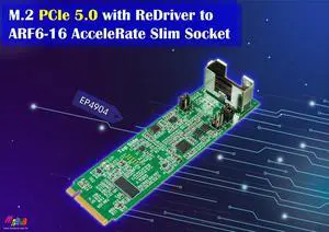 M.2 PCIe 5.0 with ReDriver to ARF6-16