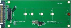 U.2 (SFF-8639) to M.2 NVMe SSD adapter Support 2230 / 2242 /2260 /2280 /22110