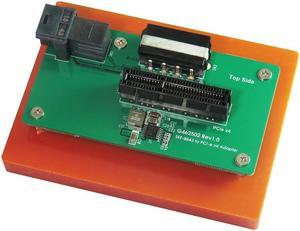 Mini SAS HD (SFF-8643) to PCIe 4 Lanes Slot Adapter