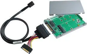 Innocard U.2 (SFF-8639) to M.2 (SATA Interface) & mSATA SSD converter with U.2 (SFF-8639) Cable
or U.2 ( SFF-8639) to M.2 NVMe SSD Converter with U.2 (SFF-8639 to SFF-8643) cable