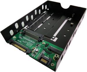 Innocard 2.5" U.2 & M.2 SSD mount to 3.5" drive tray / U.2 SFF-8639 to M.2 NVMe SSD Adapter with 3.5" Housing