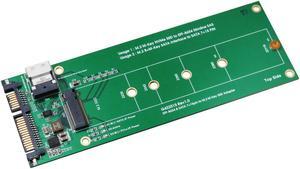 Innocard Slimline SAS (SFF-8654) to M.2 NVMe SSD or SATA to M.2 SSD Adapter
