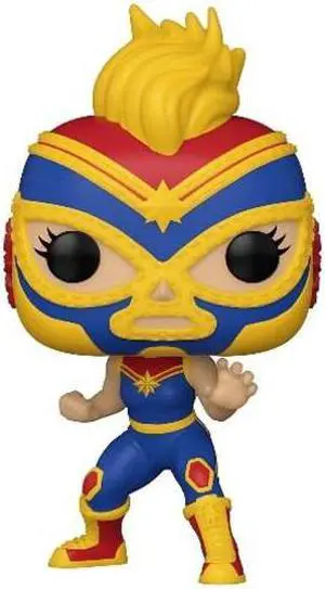 FUNKO POP! MARVEL: Luchadores- Captain Marvel