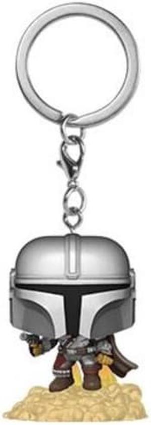FUNKO POP! KEYCHAINS: The Mandalorian - Mando w/ Blaster