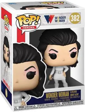 FUNKO POP! HEROES: Wonder Woman 80th-Wonder Woman (Ultra Mod Secret Agent)