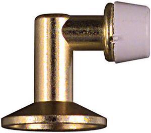 National Bright Brass Floor Door Stop N154500