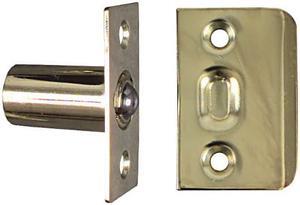 1" X 2-3/16" Brass Ball Catch