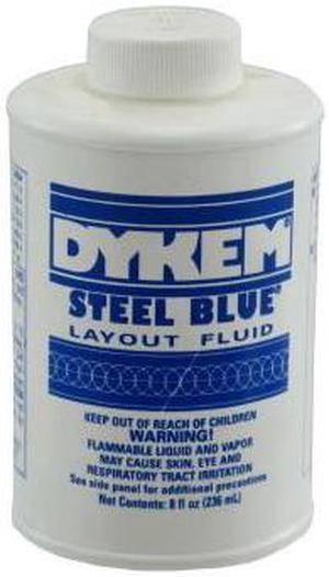 8Oz. Bic Steel Blue Layout Fluid