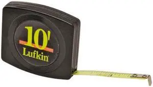 10Ftx1/4In Tape Rule Yellow LUFKIN Tape Measures and Tape Rules W6110 10Ftx1/4In Tape Rule Yellow LUFKIN Tape Measures and Tape Rules W6110