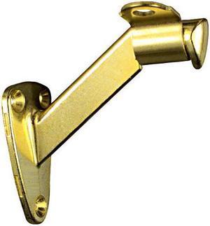 Bright Brass Finish Handrail Bracket National Hardware Doorstops N112-888