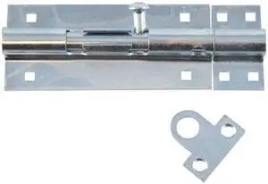 8" Padlockable Barrel Bolt