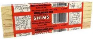 Nelson Wood Shims 8 In. L Wood Shim (12-Count) PSH8/12/65 Pack of 36