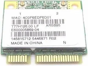 Genuine Sony Vaio VPCEC Wireless WiFi Card T77H126.00 145815712