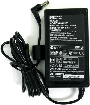 Refurbished Genuine HP AC Adapter 60W for HP OmniBook 7150 7100 Laptop Charger wPCord