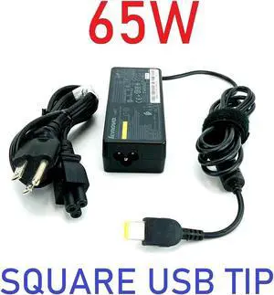 Genuine OEM AC Power Adapter 20V 3.25A 65W for Laptop Lenovo YOGA 260 w/PCord