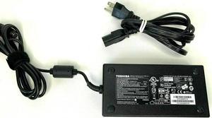 Genuine TOSHIBA Qosmio Q305-Q7203 X300-11W 180W 9.5A 4-PIN Laptop AC Adapter W/P.Cord