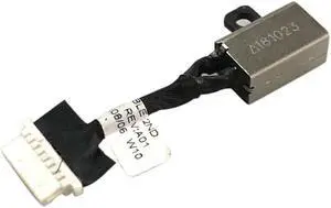 For Dell Inspiron 14 5482 DC Power Jack Plug In Cable Harness Charging Port
