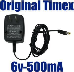 Genuine Timex KU2B-060-0500D AC/DC Adapter 6V 500mA Plug In