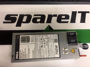 Dell 05NF18 D750E-S1 F750E-S0 750W 80 Plus Power Supply 5NF18 6W2PW for R520 R62