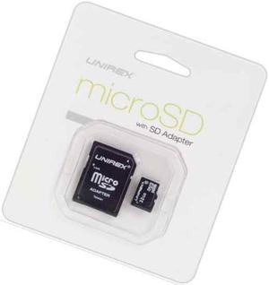 Unirex 16Gb Microsd Card With Sd Adapter, Msu165