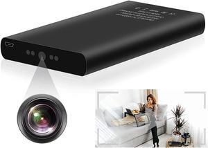 Hidden Camera 1080P 10000Mah Power Bank Camera Long Time Recording Spy Camera Nanny Cam No Wifi With Motion Detection, Night Vision, Gravity Sensor For Home Security No Audio