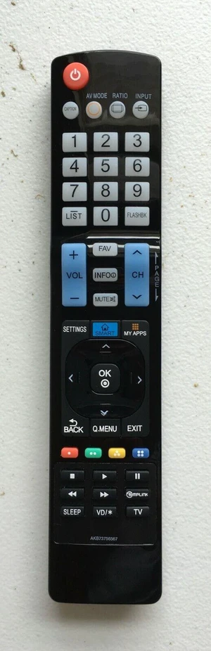 NEW USBRMT AKB73756567 Remote Control sub AKB73615309 For LG LCD LED Smart TV LG NEW USBRMT AKB73756567 Remote Control sub AKB73615309 For LG LCD LED Smart TV LG