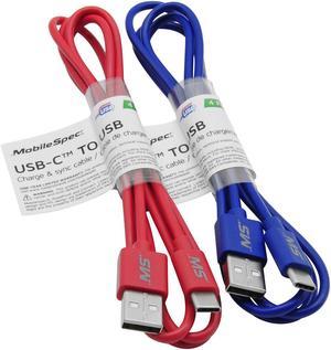 MobileSpec MS USB-C TO USB CABLE 4FT CL