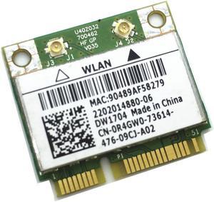 Dell DW1704 R4GW0 BCM943142HM Wireless WiFi 300Mbps Bluetooth 4.0 MiniPCI-E Card