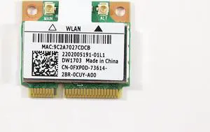 Genuine Internal DELL Vostro 2520 15.6" WIFI WIRELESS CARD AR5B225 FXP0D 0FXP0D