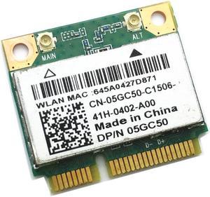 Dell Mini PCI Express Half Height NSPIRON 3000 15-3542 15.6" WIRELESS WIFI CARD 05GC50 CN-05GC50