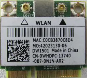 Genuine DELL K5Y6D DW1501 WiFi Wireless Card For Dell WHDPC