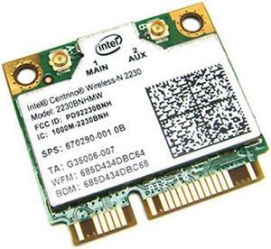 Genuine HP COMPAQ 670290-001 INTEL 2230 WIRELESS-N + BLUETOOTH WIRELESS WIFI MINICARD 2230BNHMW