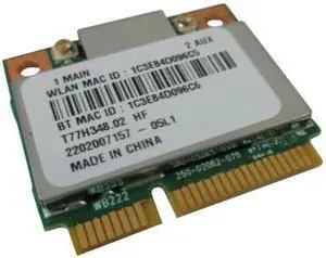Genuine Acer Laptop Wireless WIFI WLAN Card T77H348.02 HF NU.SGPSI.024