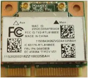 Genuine Lenovo WiFi Wireless Card 04W3808 RTL8188EE ThinkPad E545 Toshiba Satellite L70