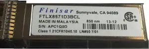 OEM Finisar Transceiver FTLX8571D3BCL 10GB 10Gbps SFP Optic