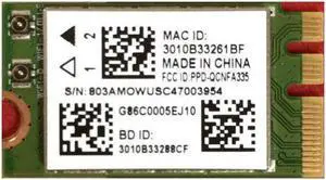 OEM TOSHIBA SATELLITE L55-B5267 WIFI CARD G86C0005EJ10 A000300110