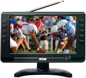 Supersonic SC-499 9" LCD Portable Rechargeable Digital TV/Television +Remote