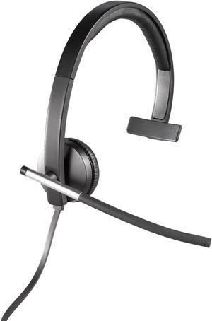 Logitech 981-000513 H650e Mono Corded Headset Usb Accs Lync Cisco (981000513)