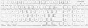 Macally MKEYE Full Size Usb Keyboard For Mac Accs