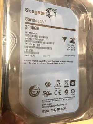 Seagate HDD Barracuda 2TB Internal Hard Drive 7200RPM 64MB 3.5" ST2000DM001 DVR
