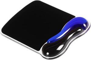 Kensington Duo Gel Mouse Pad with Wrist Rest - Blue (K62401AM) Blue Mouse Pad