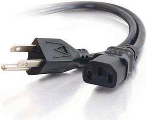 Cables to Go 03129 C2G 03129 3ft Female to Male 3-Prong Power Cable Cord - NEW