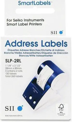 Seiko SmartLabel SLP-2RL Address Label
